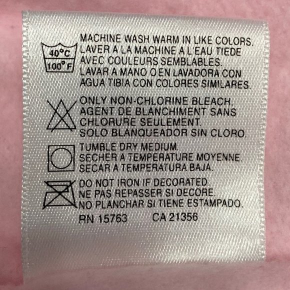 NWOT * Hanes Pink Sweats - Picture 3 of 10